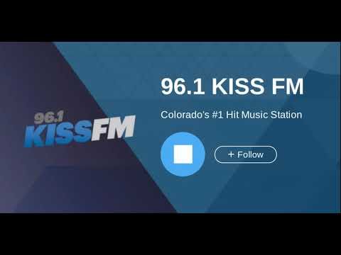 KSME-FM 96.1 Kiss FM Greeley, CO Station ID (January 18, 2021 at 3:02 PM)