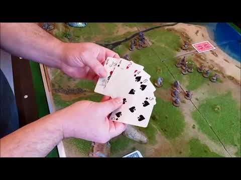TRIBAL the skirmish combat game: one turn play-thru