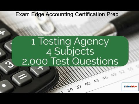 Exam Edge Accounting Certification Prep  video preview