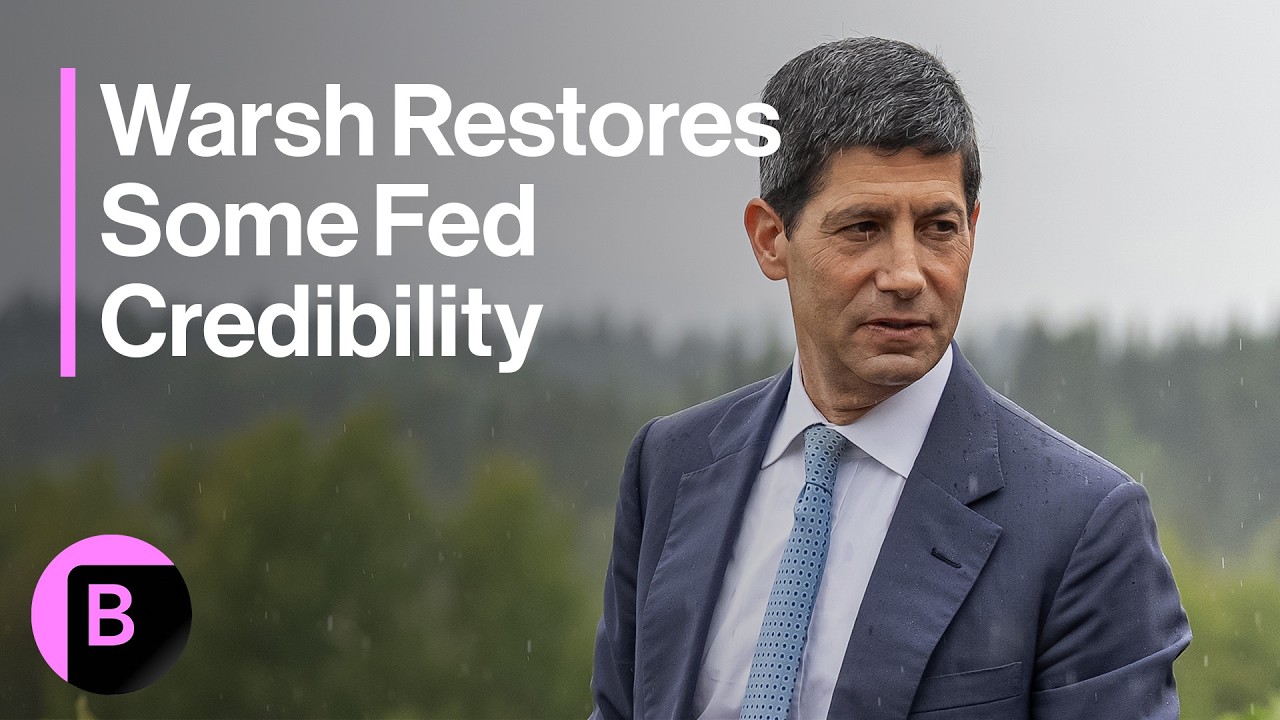 Video: Warsh reaffirms 2% PCE target and signals possible hikes in Jackson Hole speech