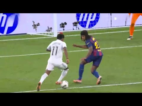 Rodrygo Goes vs Barcelona | El Clásico | La Liga 2025 | Late Impact Off the Bench