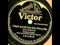 "I Don't Let No One Man Worry Me" - Emma Lewis [w/Fletcher Henderson On Piano] (1923 Victor)