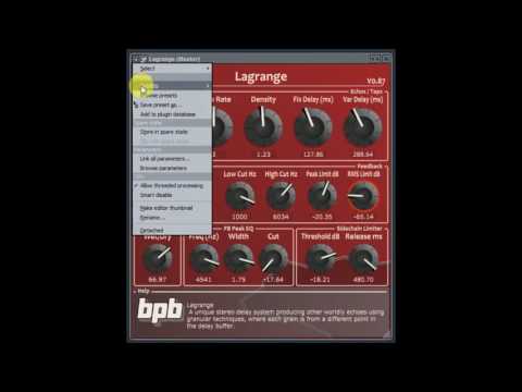 Lagrange by BPB kvr dev 2016