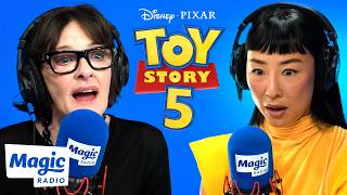 Greta Lee & Joan Cusack Answer Some Adorable Fan Questions 💙 | Toy Story 5