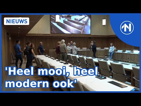 Drukte bij open dag vernieuwde stadhuis Groningen