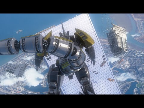 Dragonzord vs lord drakkon zord fight / megazord fight CGI (battle movie trailer)