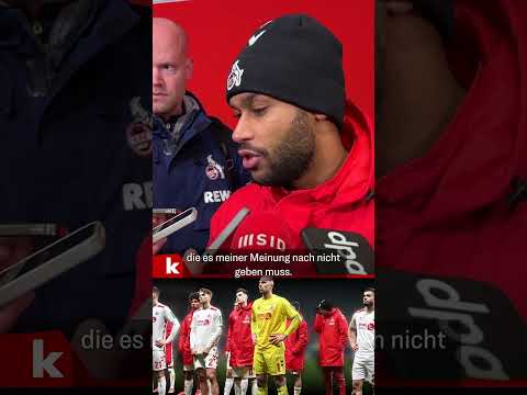 "Das schlimmste Szenario": Kölns Maina fehlen nach Pokal-Krimi die Worte #shorts