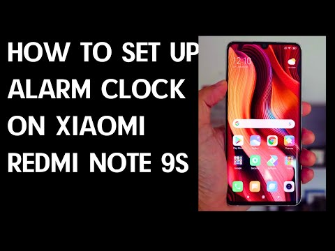 How to Set Up Alarm Clock on Xiaomi Redmi Note 9s