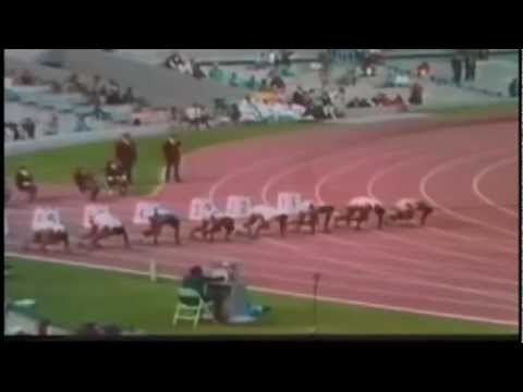 1968 Mexico Olympic Men's 100m final - Olimpiadas de México 1968 final 100 metros lisos masculinos