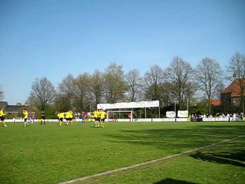 GWVV Dugout opnamen goal Kees v.d. Pavert