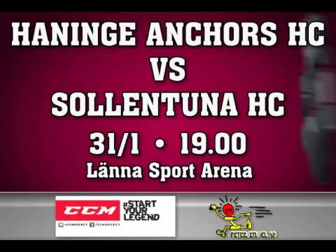Haninge Anchors - Sollentuna HC 31/1