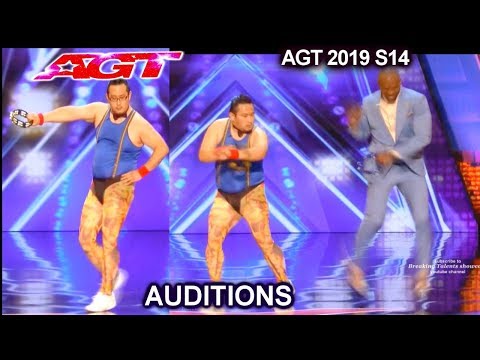 Gonzo Dancer Tambourinist FUN & ENTERTAINING | America's Got Talent 2019 Audition