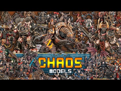 Exploring (almost) Every Chaos Space Marine Model - Warhammer 40K