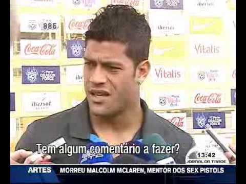 Hulk matou tudo ao dizer que não conhecia o presidente do benfica