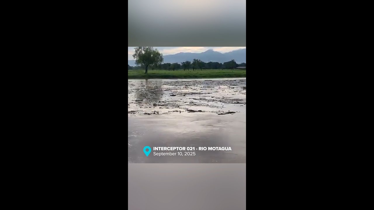 Intercepting trash in Guatemala