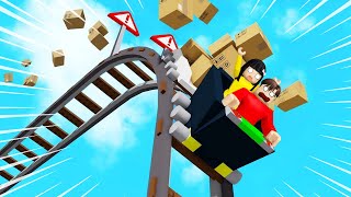 Download lagu Yuta Mio Rides an Extreme Roller Coaster to Deliver Packages | ROBLOX mp3