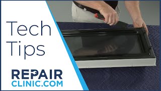 Removing Microwave Trim - Tech Tips from Repair Clinic