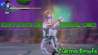 Requiem of Destruction Combo! - DragonBall XenoVerse 2 Combos!