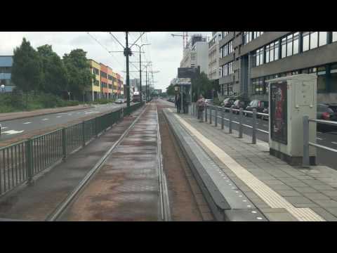 Tramrit lijn 17 van Wateringen naar centrum Den Haag