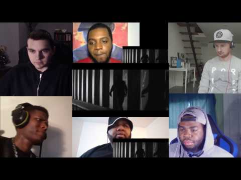 SpongeBOZZ A.C.A.B REACTION | AMERIKANER/AUSLÄNDER hören Deutschrap #German Rap Reaction