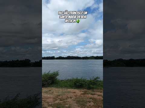 Rio São Francisco em Santa Maria da Boa Vista Pernambuco #nordeste #caatinga #riosãofrancisco