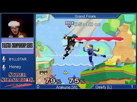 BCS #11 GRAND FINALS | Arakune (Marth/Fox) vs Ossify (Shiek/Falco)