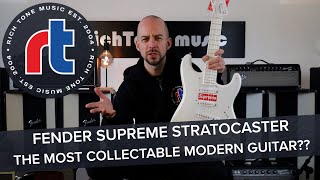 Video thumbnail for Fender Supreme Stratocaster. The Most Collectible Modern Guitar? by Rich Tone Music