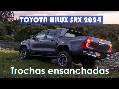 Nueva Toyota Hilux SRX 2024 con trochas ensanchadas | Precio, equipamiento, cambios y detalles