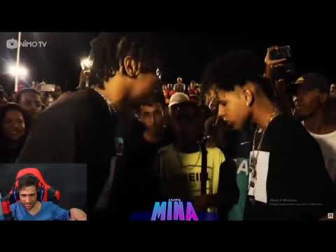 El gato reagindo a batalha de rima jaya luck vc Dudu