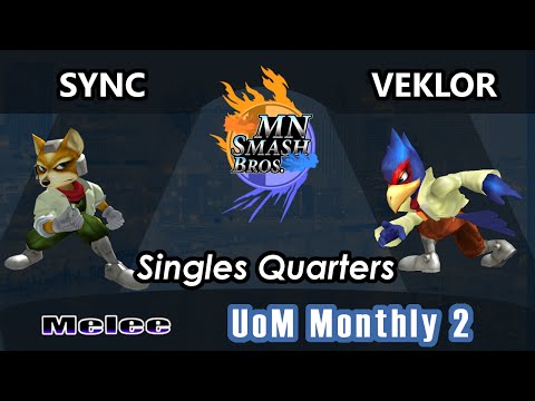U of M Monthly 2 - Melee Singles: Sync (Fox) vs. Veklor (Falco)