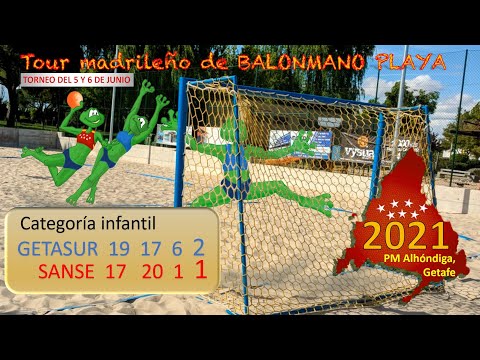 BM playa madrileño Infantil F: Getasur vs Sanse