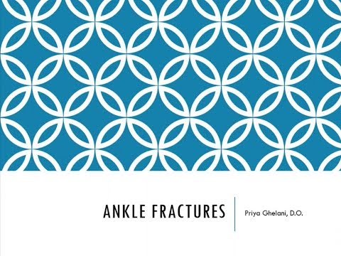 Ankle Fractures