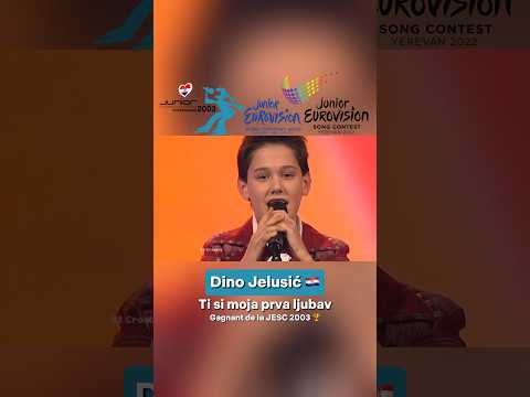 Dino Jelusić - Ti si moja prva ljubav #jesc2003 #junioreurovision2003 #jesc #dinojelusick #2003
