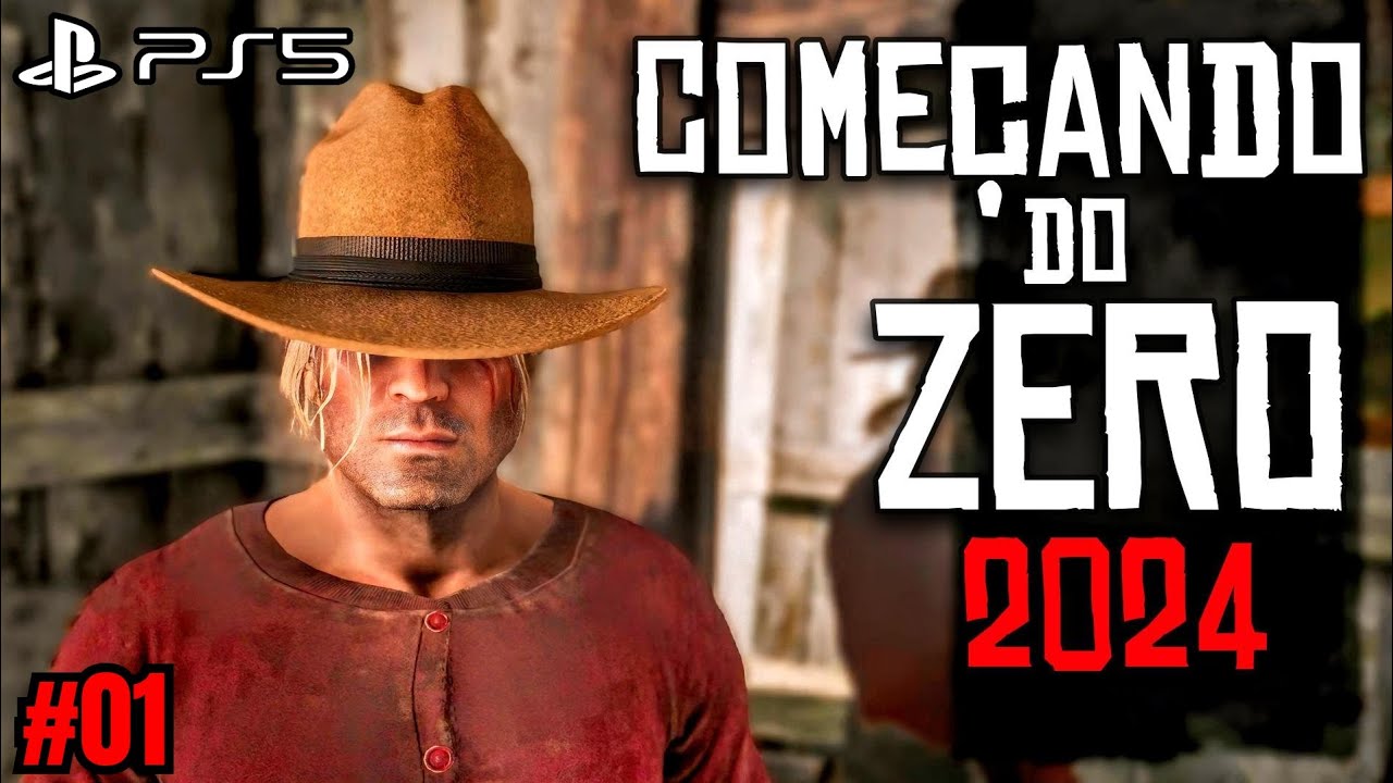 COMEÇANDO DO ZERO EM RED DEAD ONLINE 2024
