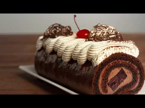 (EN) Zeelandia Chocolate Cherry Swiss Roll
