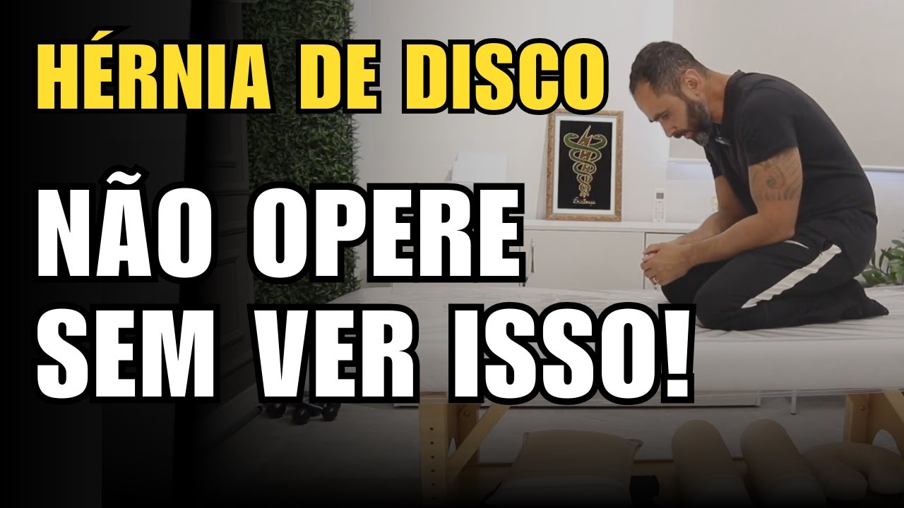 Hérnia de Disco: Como Evitar a Cirurgia
