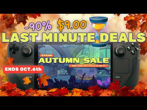 Steam Autumn Sale FINAL HOURS!🔥EPIC DEALS You’ll Regret Missing