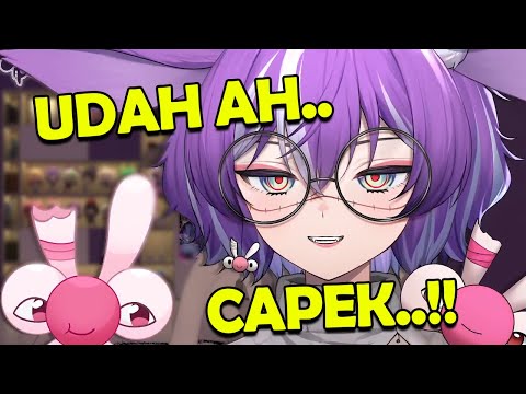 Michi is so done with English; she started using Indonesian on the livestream