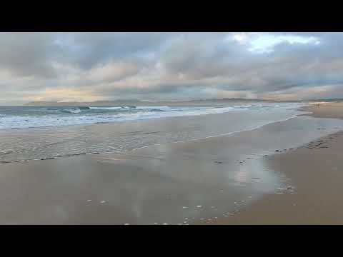 Beautiful beach view near pismo