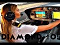 FIRST SOLO FLIGHT Diamond 40 Plane | Landing A PLANE ALONE | Cockpit View @DutchPilotGirl