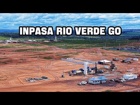 INPASA RIO VERDE GO - OBRAS ESTÂO A TODO VAPOR