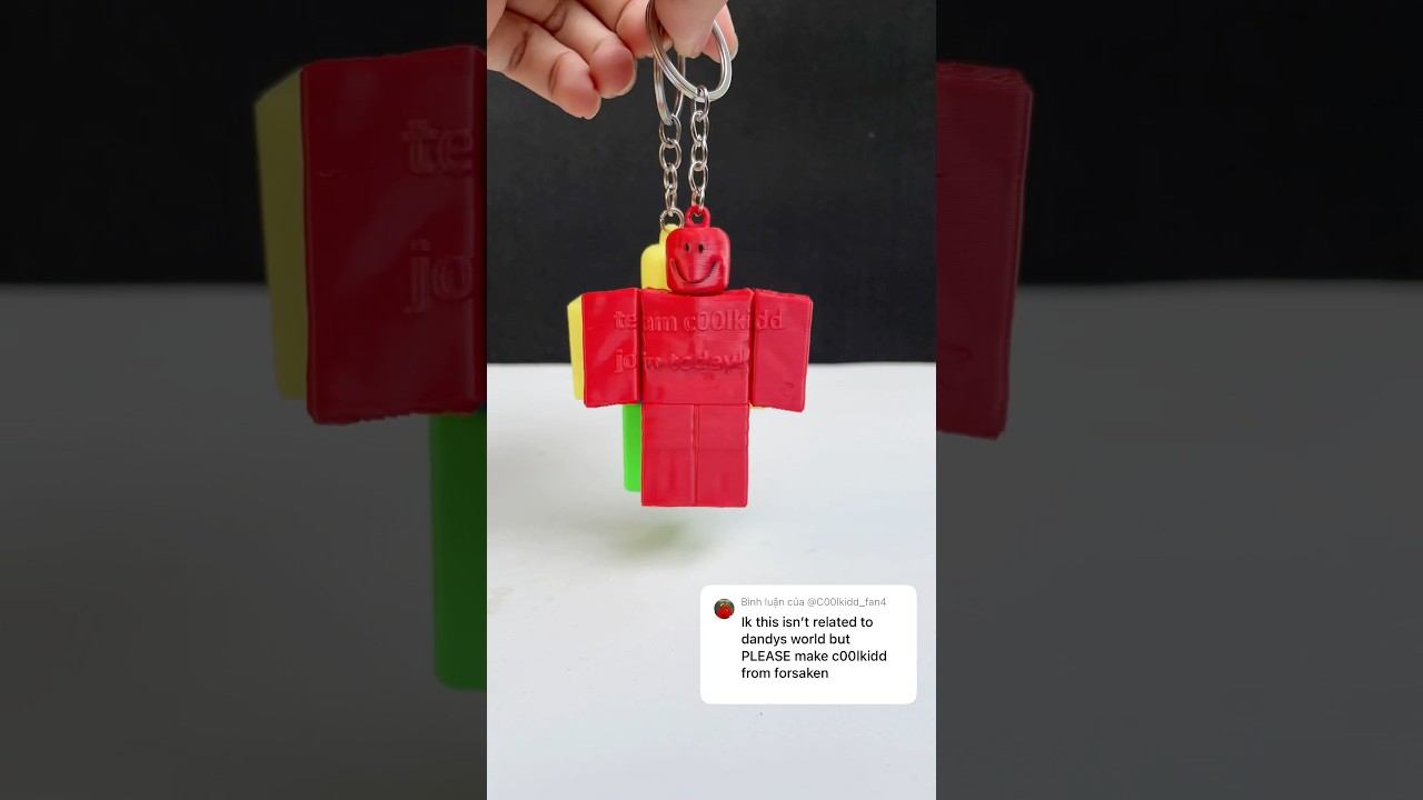 C00lkidd forsaken keychain #c00lkidd #forsaken #roblox #noob #keychain #shorts