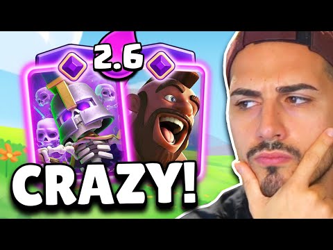 CRAZY... PROVO la SKARMY EVO nel 2.6 DOMATORE! 🦴 Clash Royale ITA