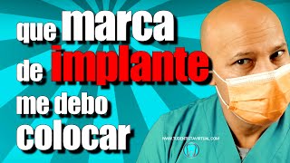Las mejores MARCAS de IMPLANTES 👏👏👏