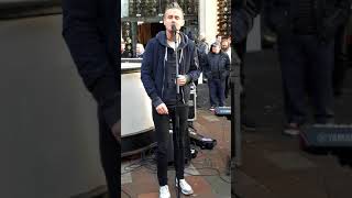 Tom Chaplin Live in Glasgow HD -Stay another day- Buchanan St precinct.Glasgow 04.12.2017