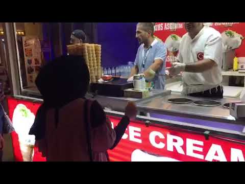 Turkish Ice-cream Tricks | Global Village Memory | TURKISH ICECREAM | GLOBAL VILLAGE DUBAI