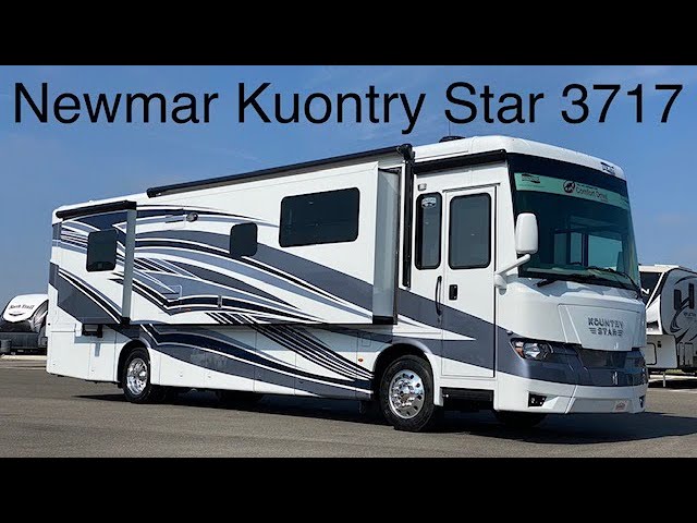 A preview image of the linked video showcasing 2022 Newmar Kountry Star 3717