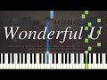 [Romantic Piano] Wonderful U Piano - Hùng Music