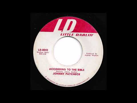 According To The Bible - Johnny Paycheck