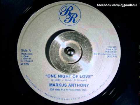 Markus Anthony - One Night Of Love
